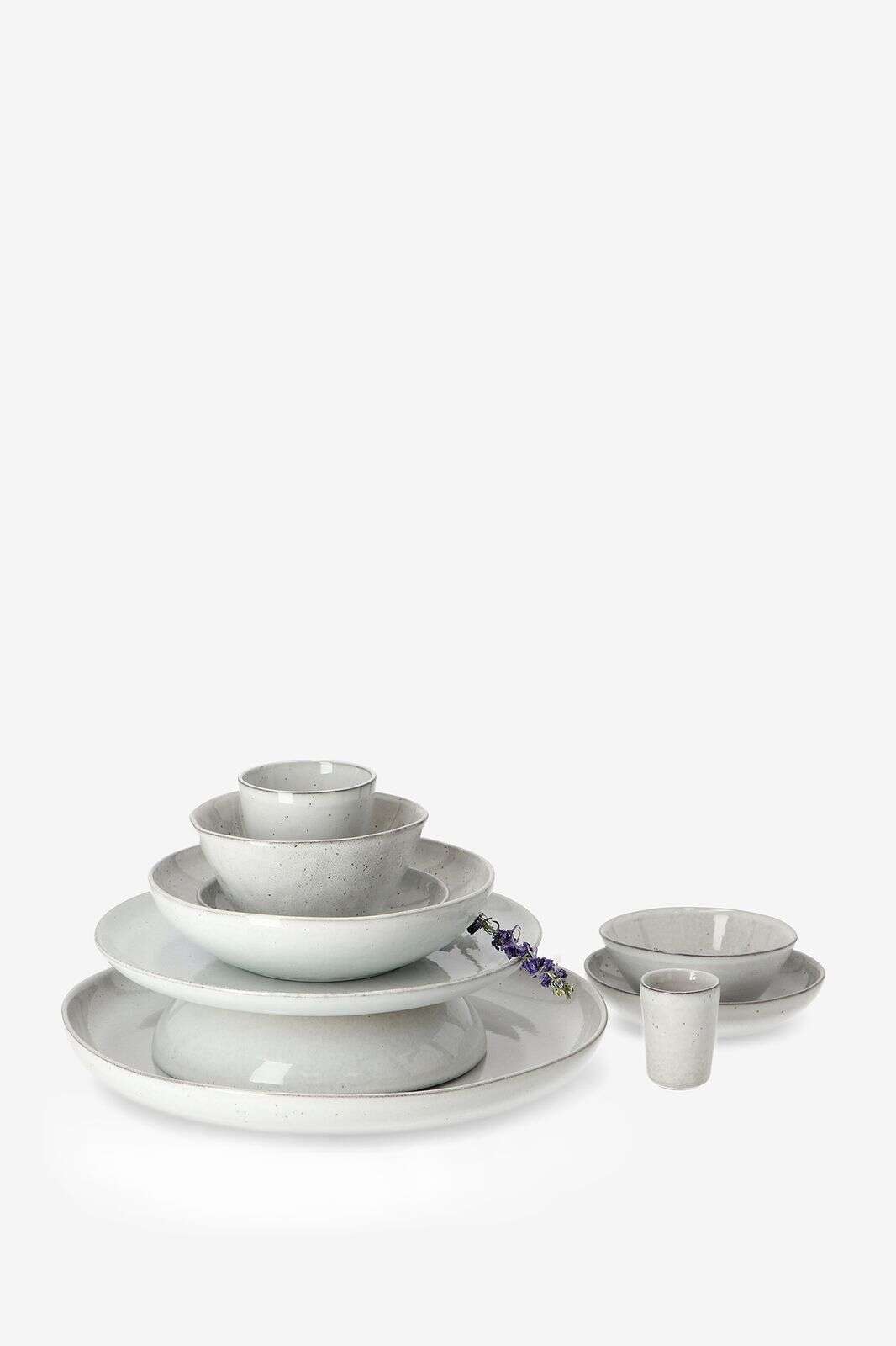 Dessertbord grey glaze