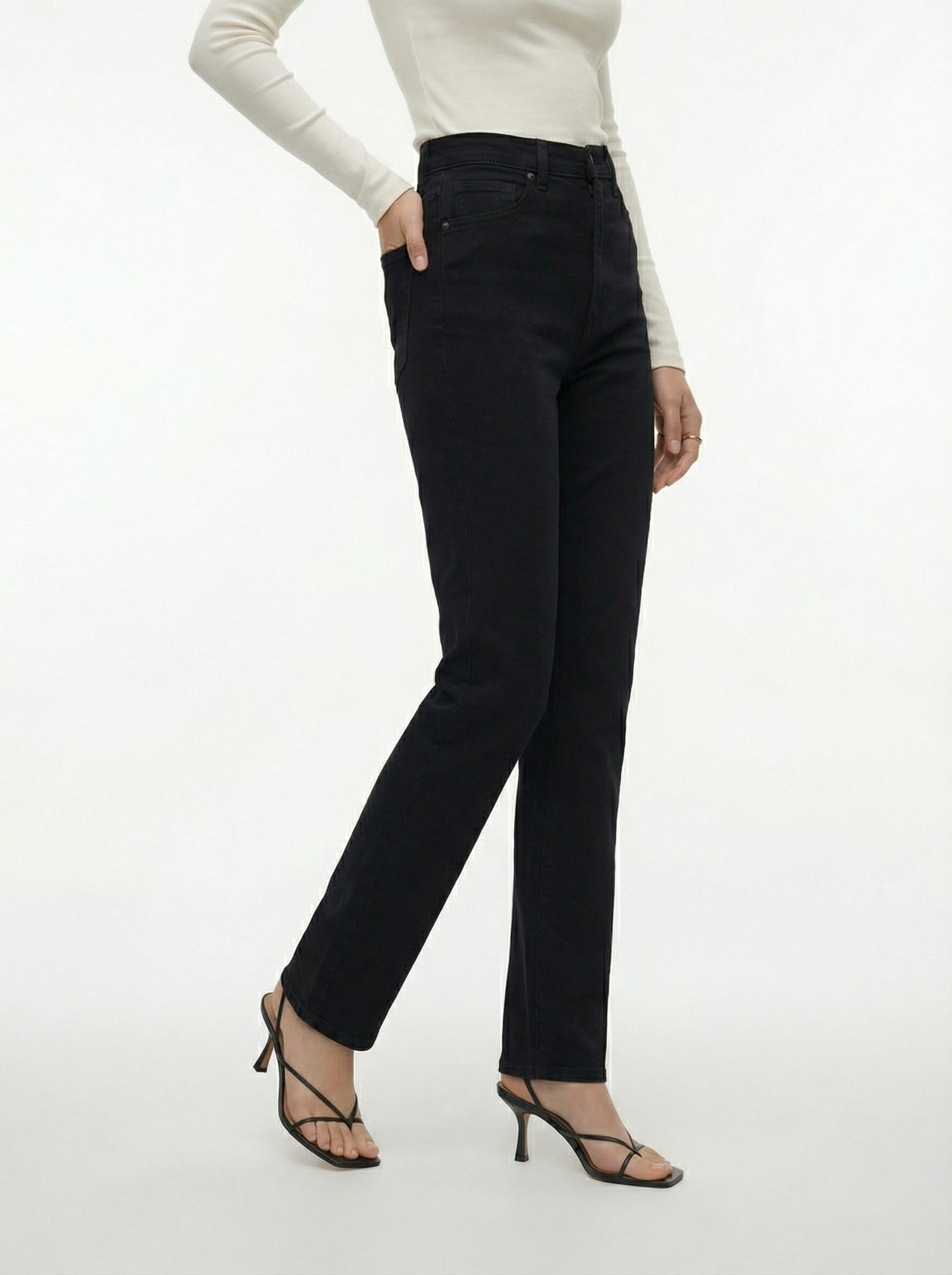 VERO MODA® TSDREE High rise Slim Straight Fit Jeans