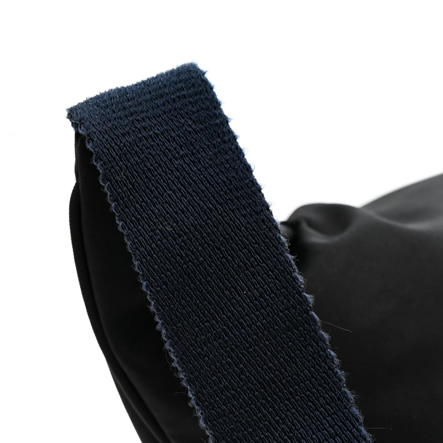 Recycled Sport Nylon Logo Embroidered Wheel Beltpack Black