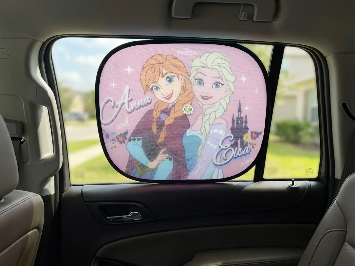 Lot de 2 pare-soleils de voiture Disney