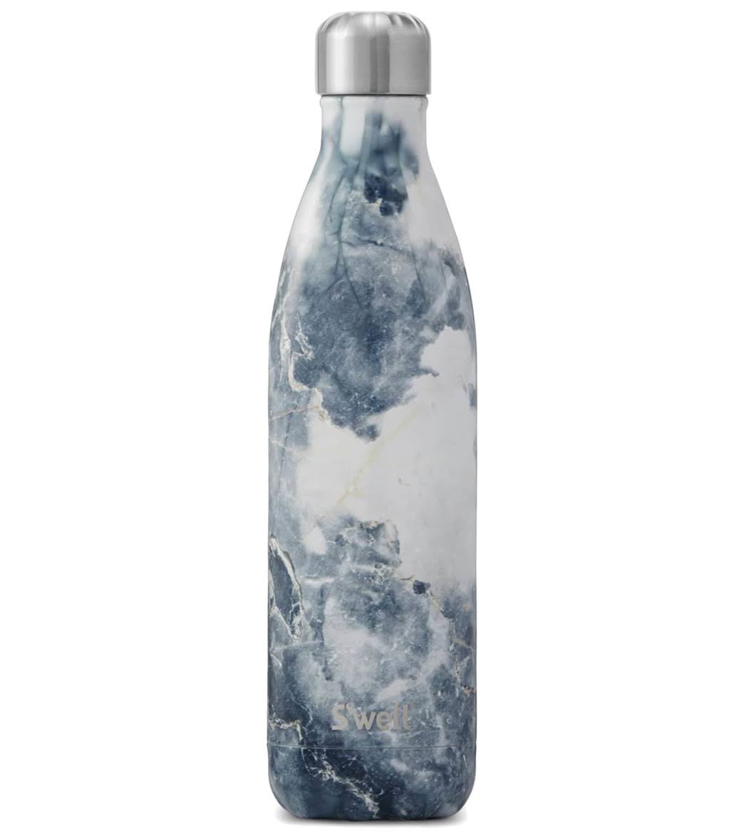 S'well Elements Collection 25 oz Water Bottle, Blue Granite