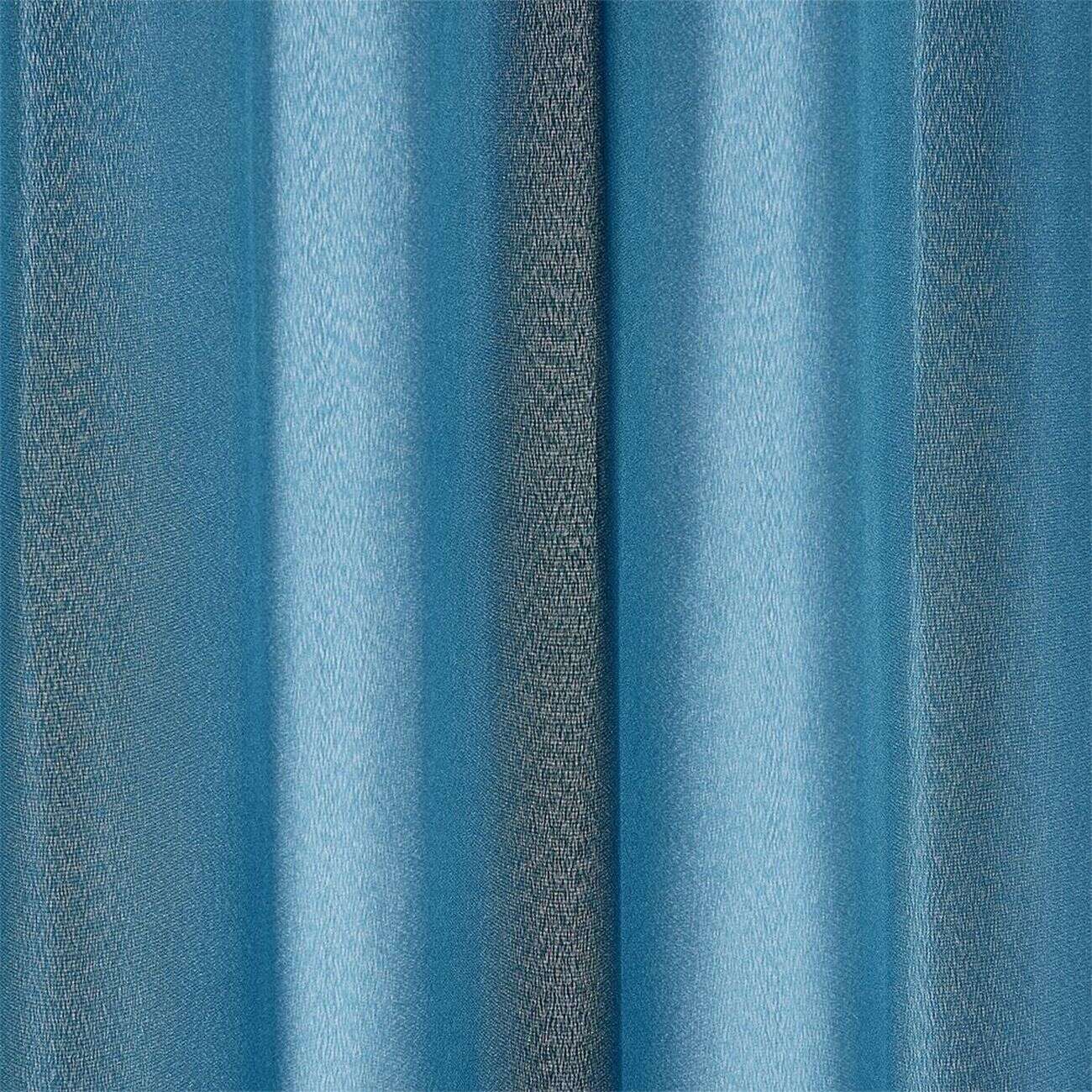 Rideau polyester 140x240cm Oxford bleu