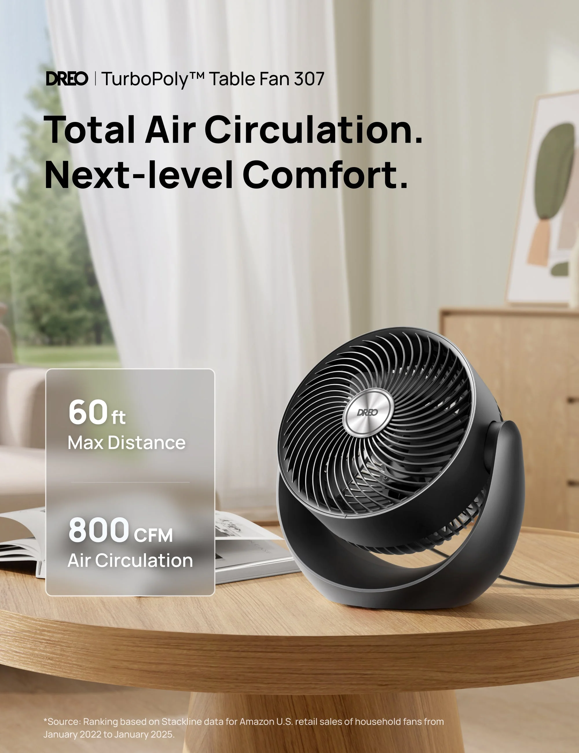 TurboPoly Table Fan 307