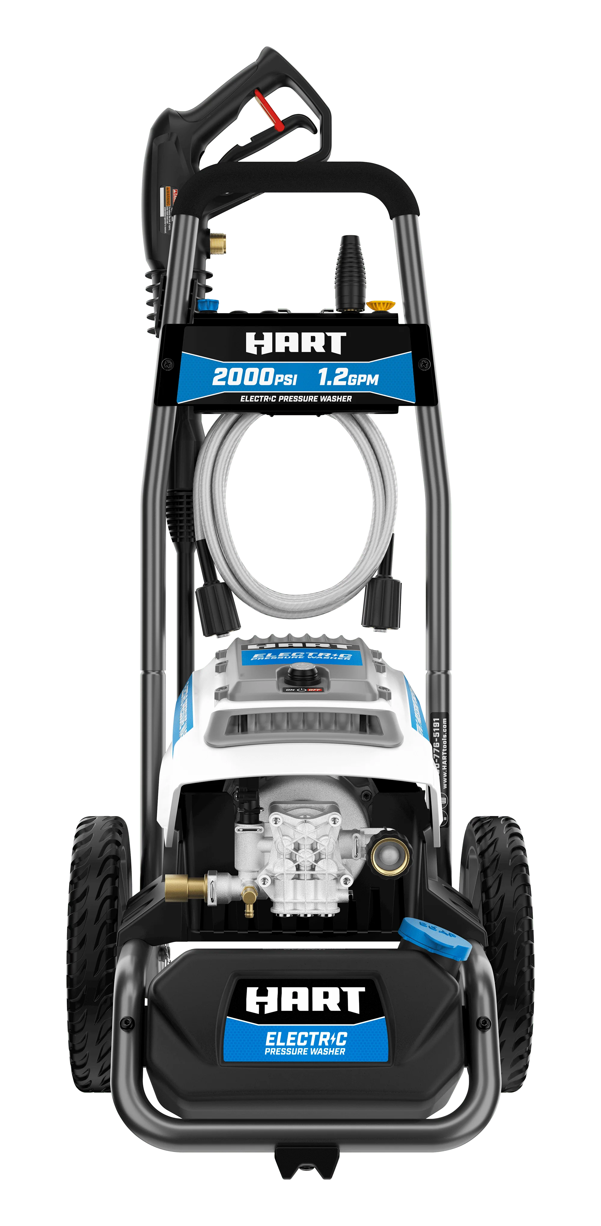 HART 2000PSI 1.2 GPM Electric Pressure Washer