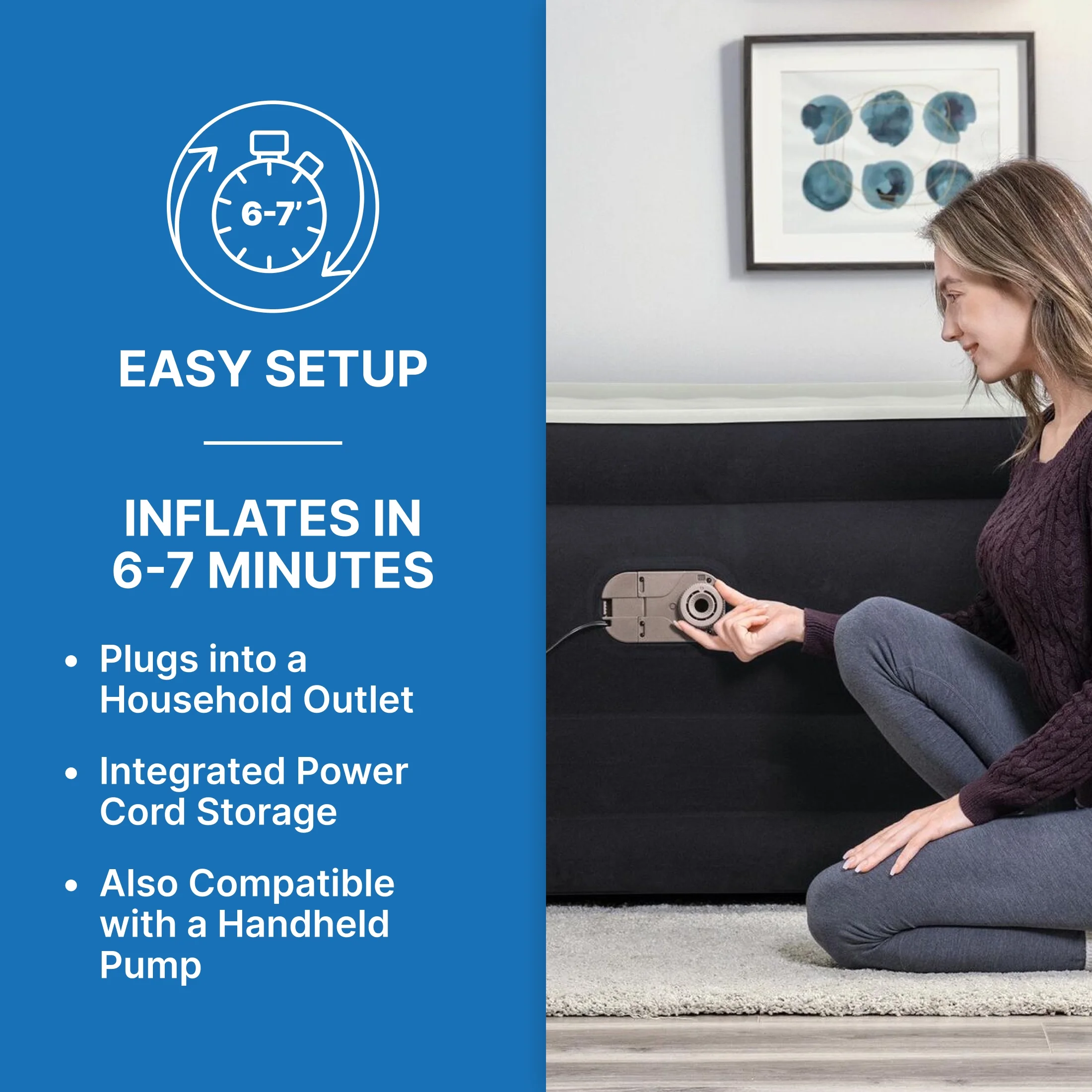 Bestway Tritech Air Mattress King 24