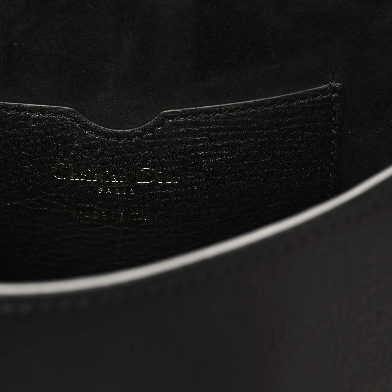 Grained Calfskin Medium Whipstitched Bobby Bag Black