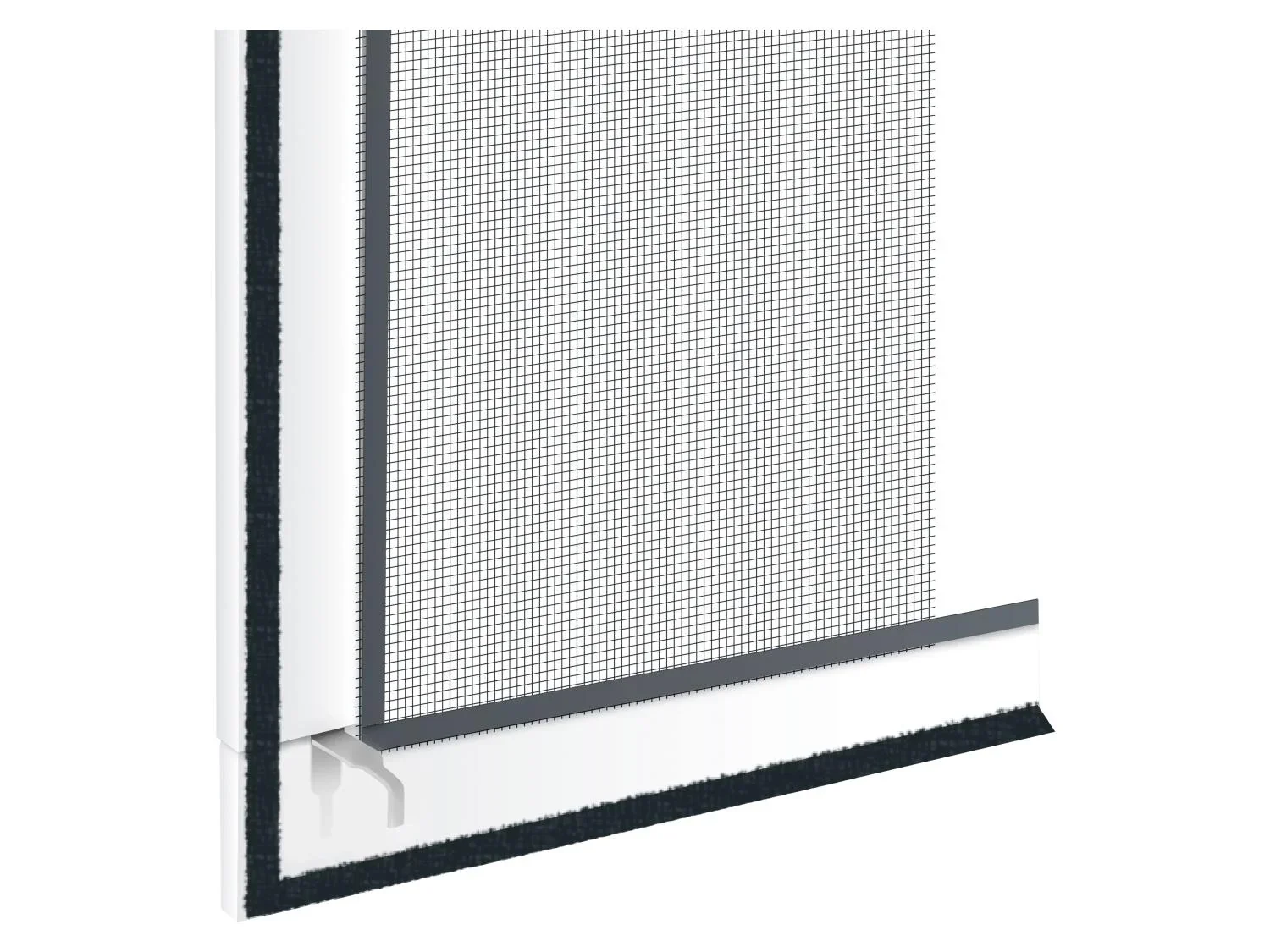 LIVARNO Moustiquaire de fentre en aluminium, 130 x 150 cm