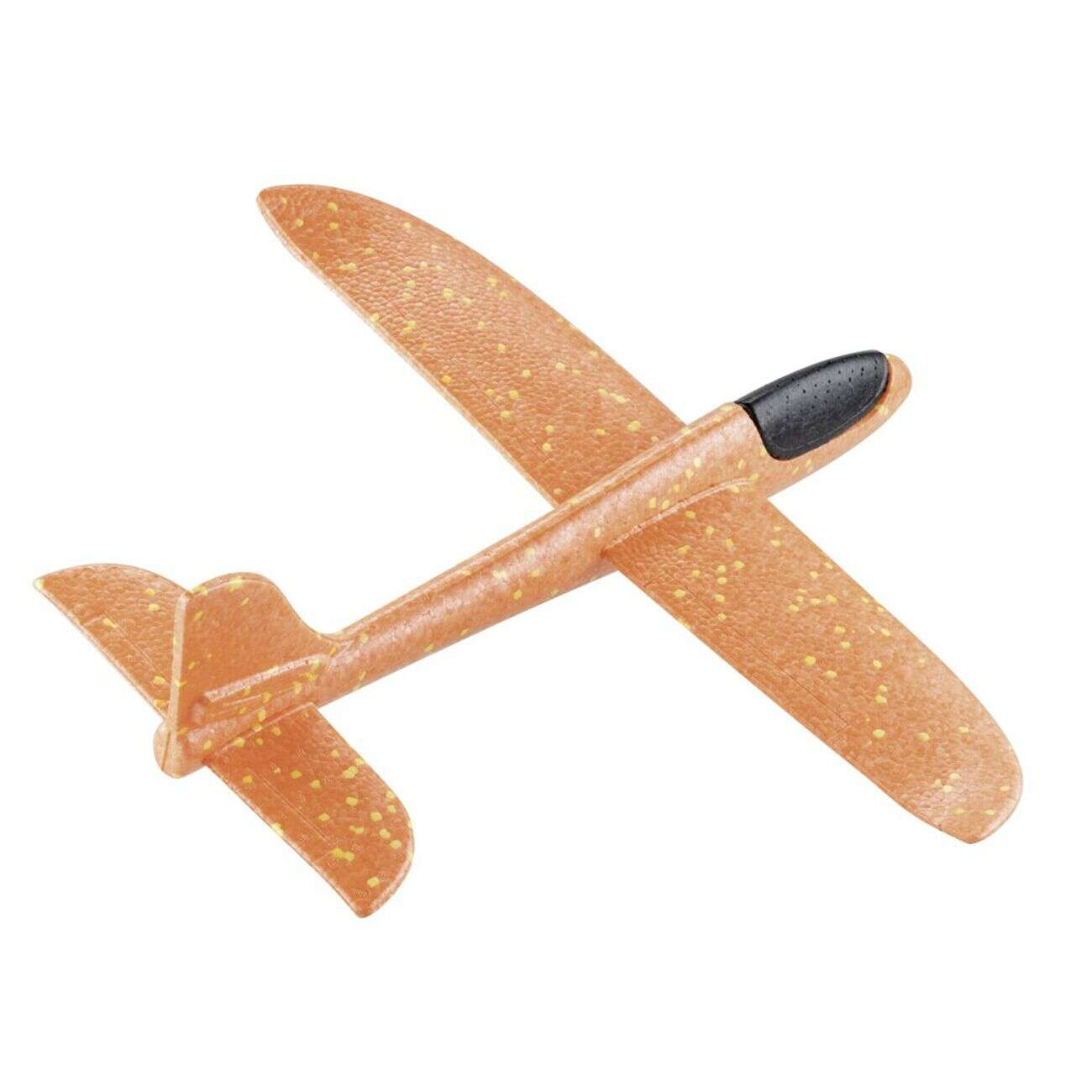 Avion planeur 48x48cm en plastique coloré moucheté (3 modèles)