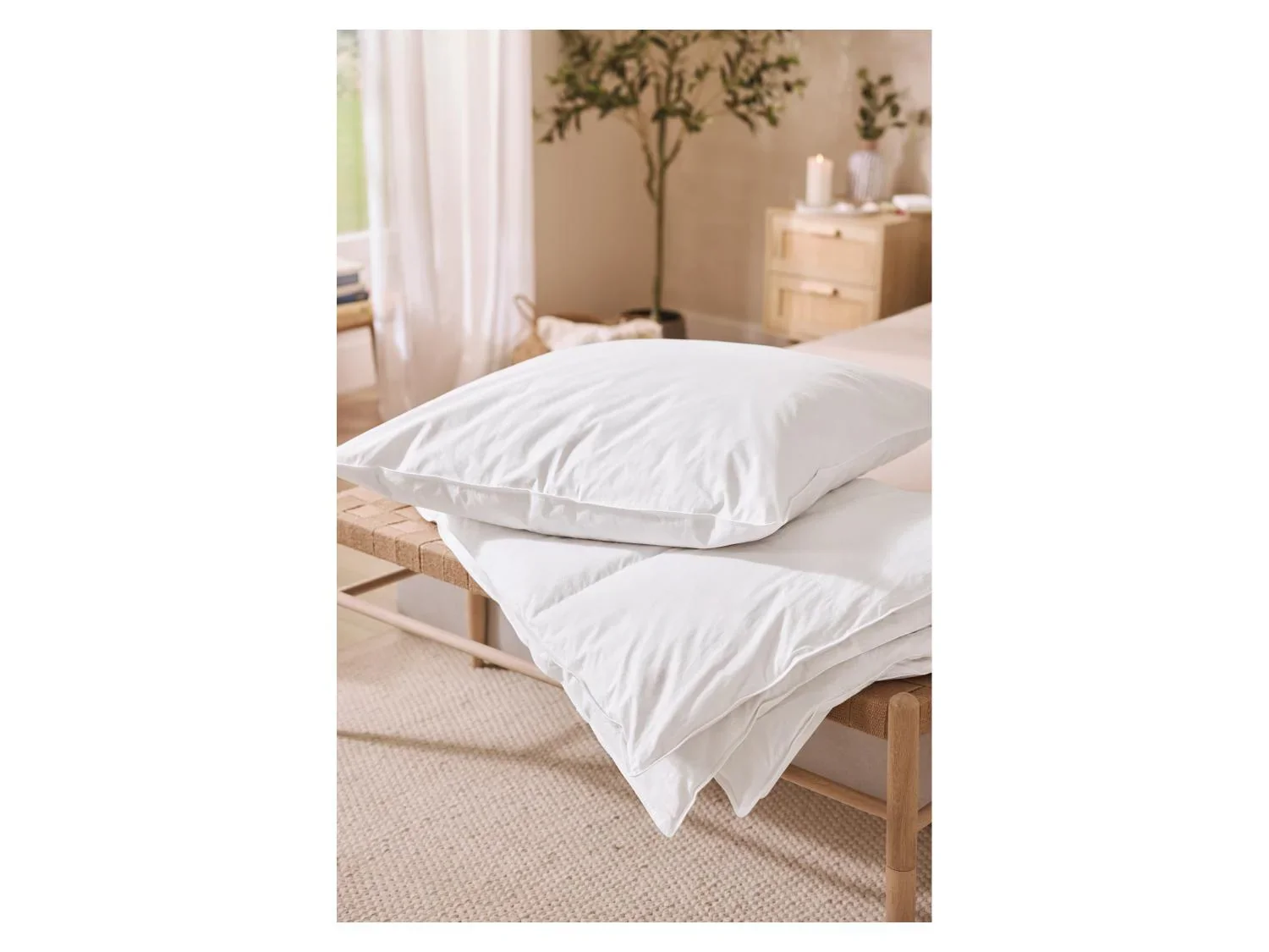 LIVARNO Couette en plumes et en duvet, 140 x 200 cm
