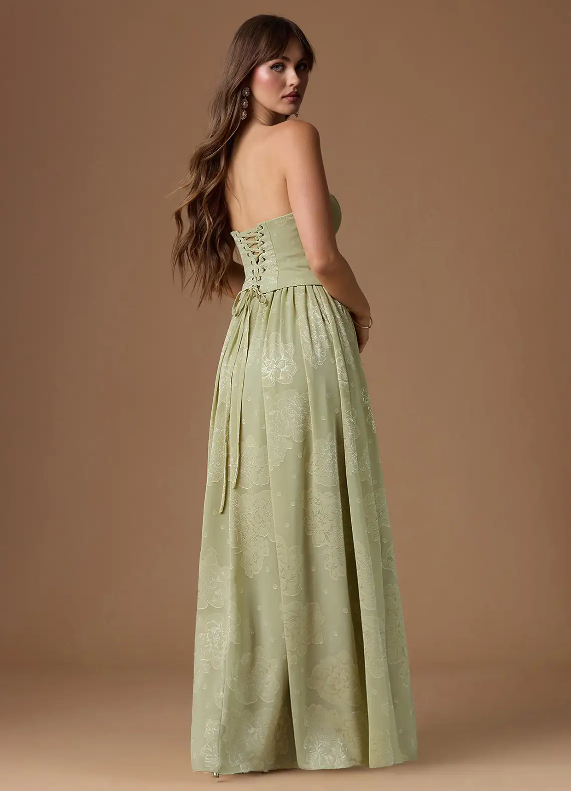 Isaura Celadon Maxi Dress