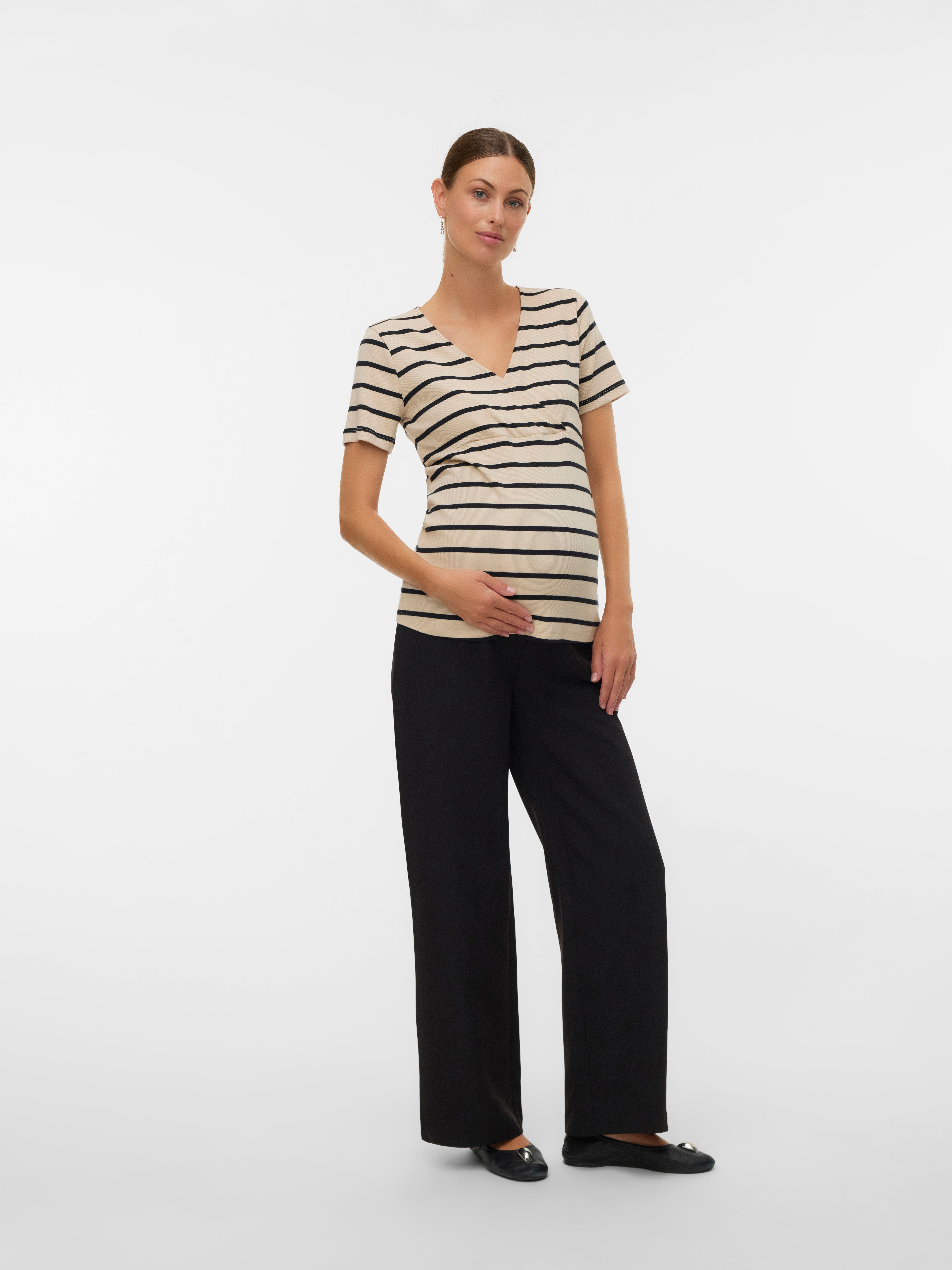 VERO MODA® Bodycon Fit V-Neck Top