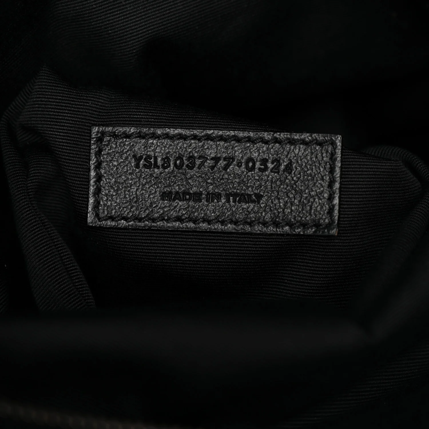 Grained Lambskin Monogram Large Niki Chain Satchel Black