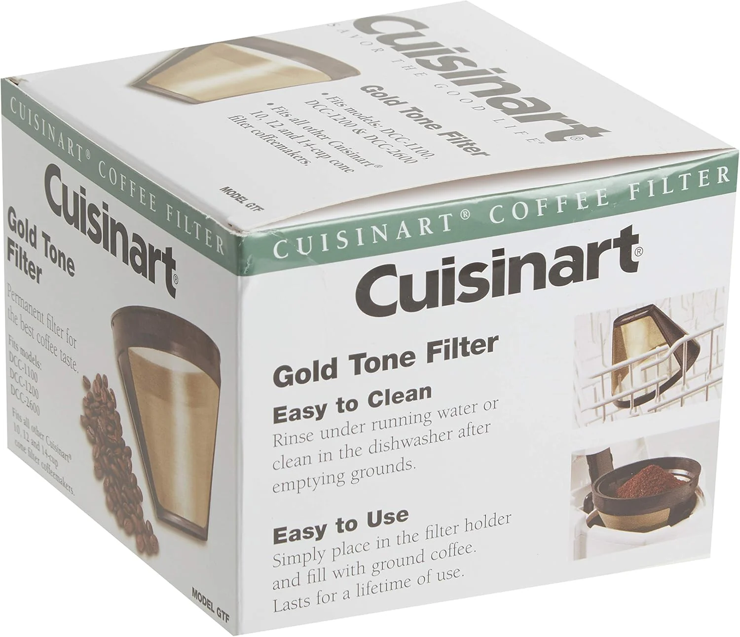 Cafetière programmable Cuisinart DCC-1200P1 Brew Central 12 tasses, carafe, chrome brossé