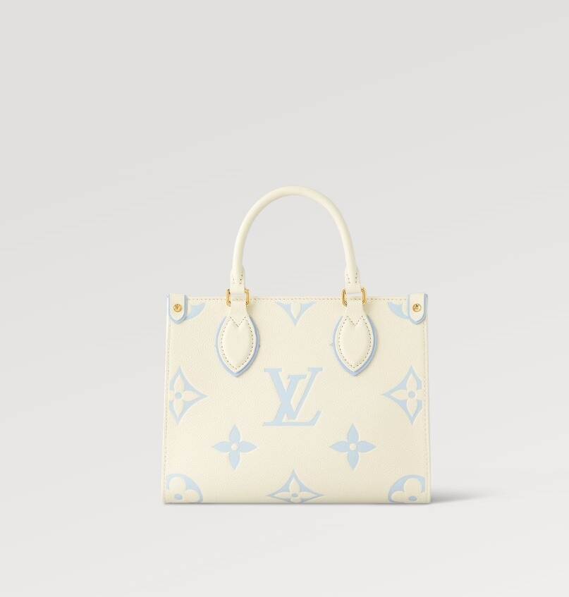 【淡いカラーが◎！】Louis Vuitton オンザゴー トートバッグ M46833