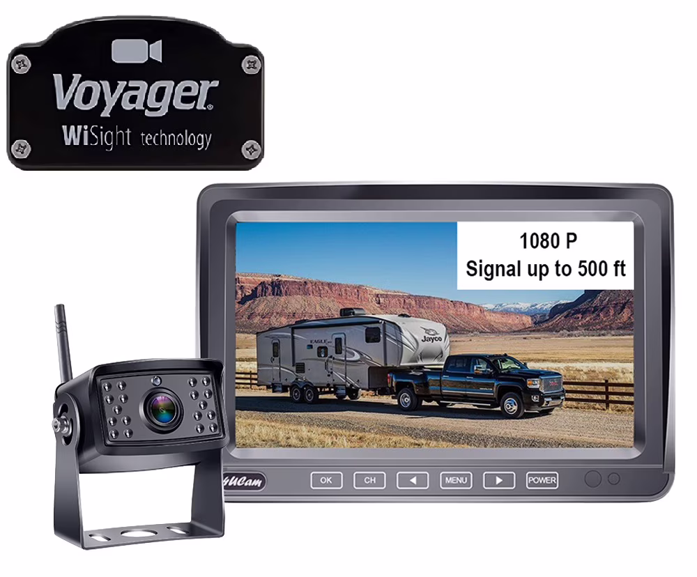 4ucam HD 1080P Digital Wireless Backup Camera + 7