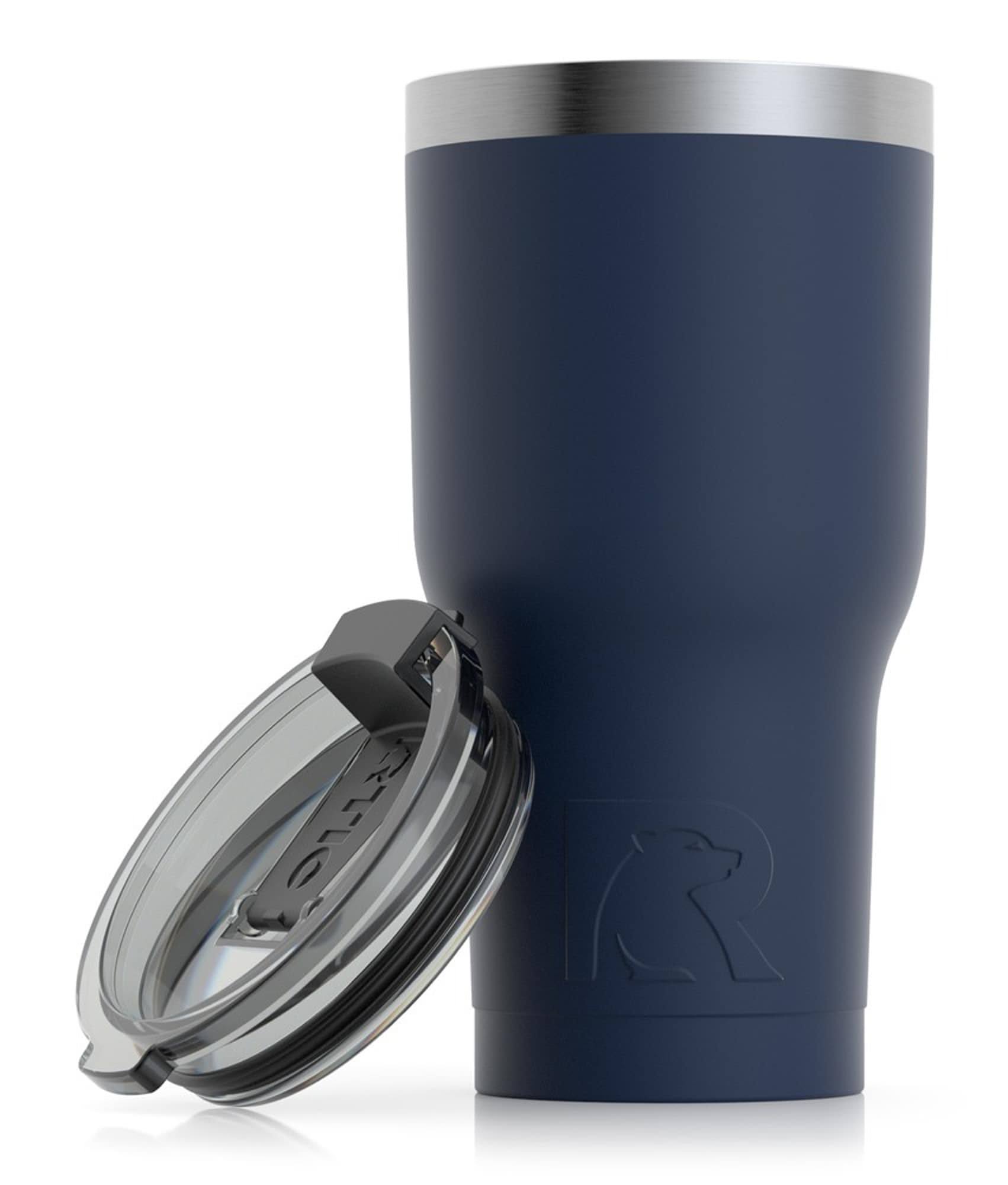 RTIC 20 oz. Vacuum Insulated Stainless Steel Tumbler - Matte Navy, Blue