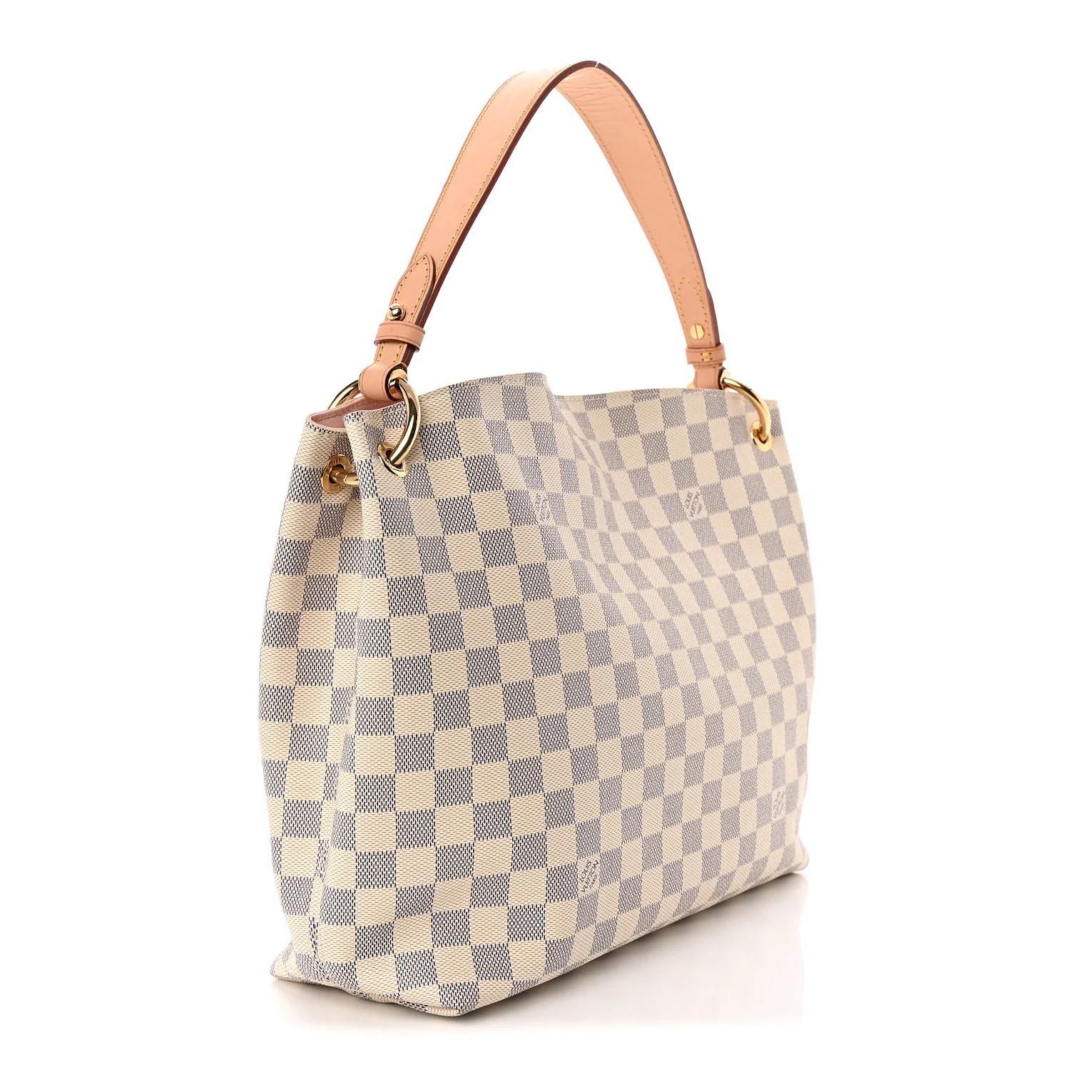 Damier Azur Graceful PM Rose Ballerine