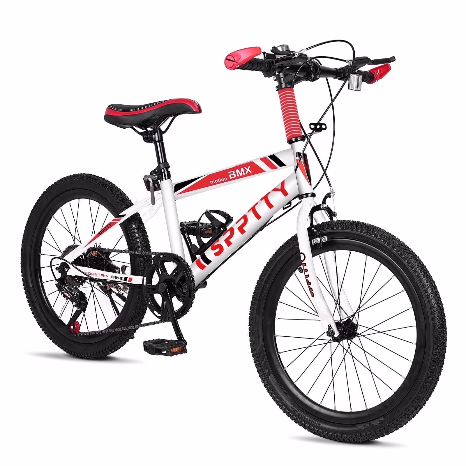 20-24 inch Bike,6-Speed Mountain Bike for Men Women Boys Girls,Comfort Saddle,Blue(Blue/20") - Image 7