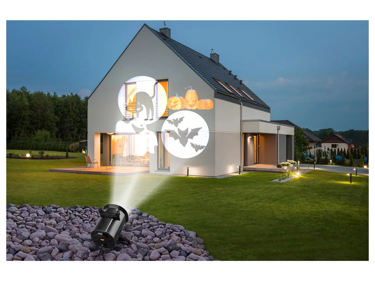 LIVARNO home Projecteur LED  motifs interchangeables