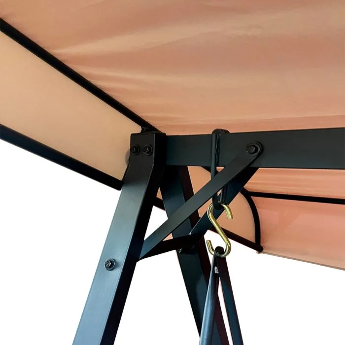 Garden Winds Custom Fit Replacement Canopy Top Cover Compatible with the Red Shed SCGS3NS Swing - Standard 350