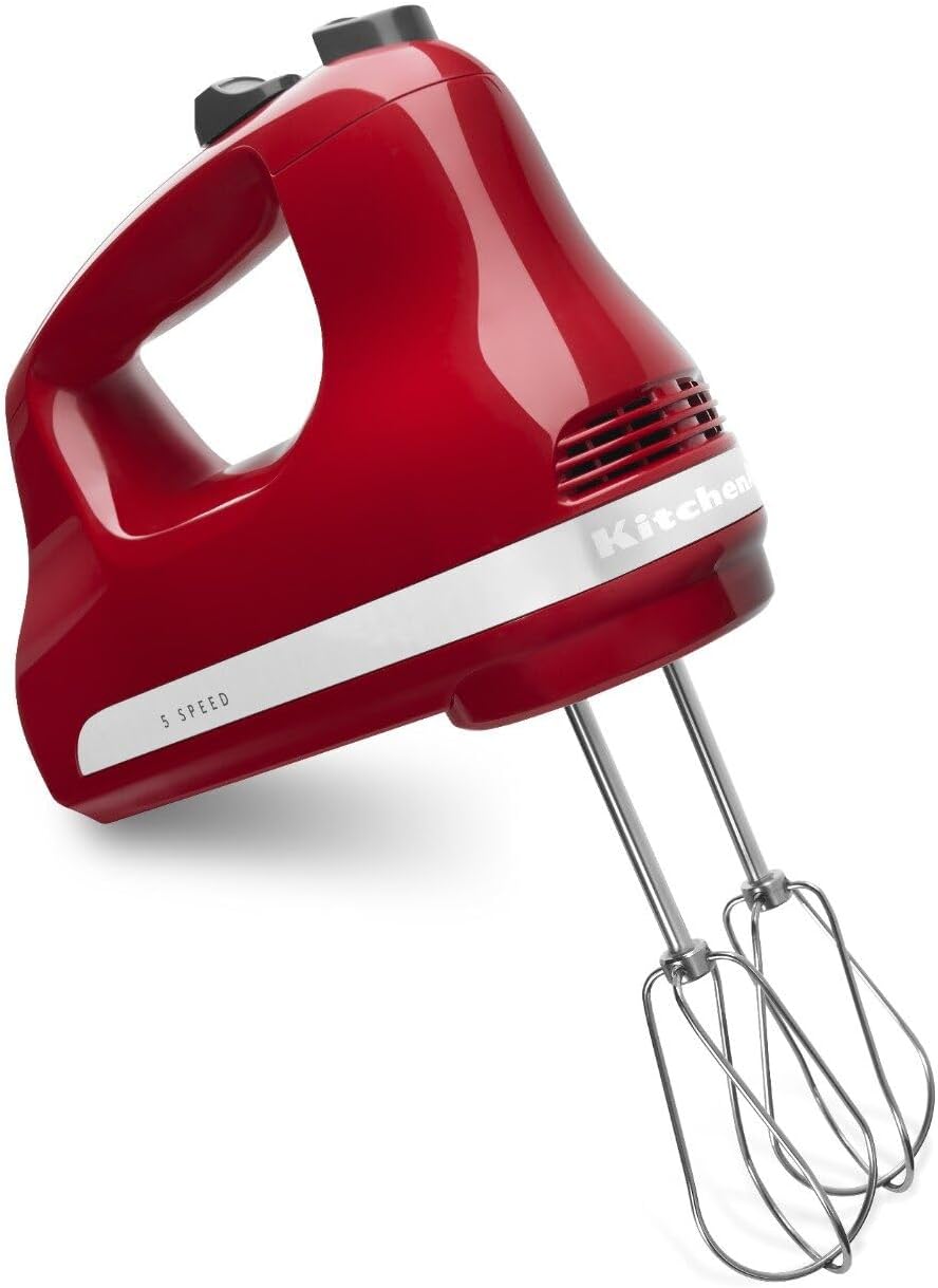 KitchenAid 5 Ultra Power Speed Hand Mixer, KHM512, White