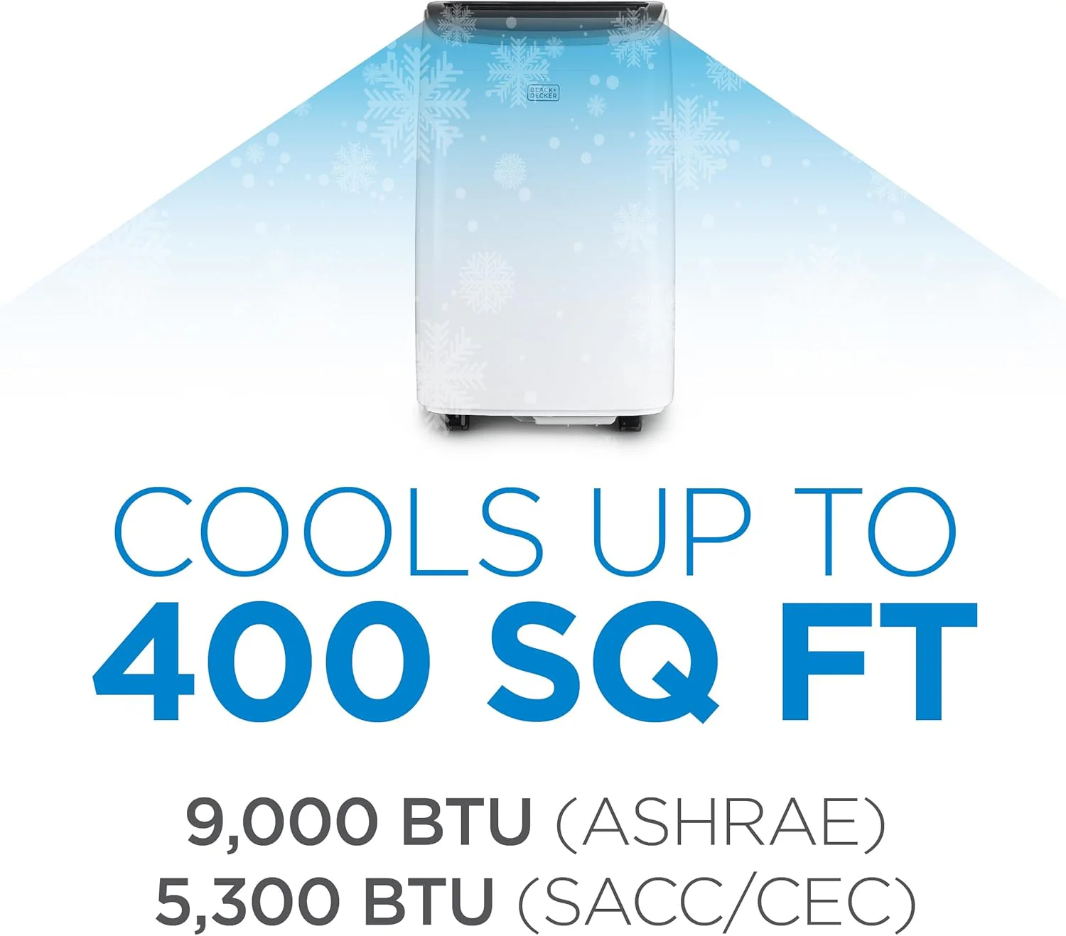 Intelligent portable air conditioner, featuring both cooling and heating functions, with a cooling power of 14000 watts (10200 watts SACC), a heating power of 12000 watts, suitable for rooms with an area not exceeding 700 square feet, with a built-in