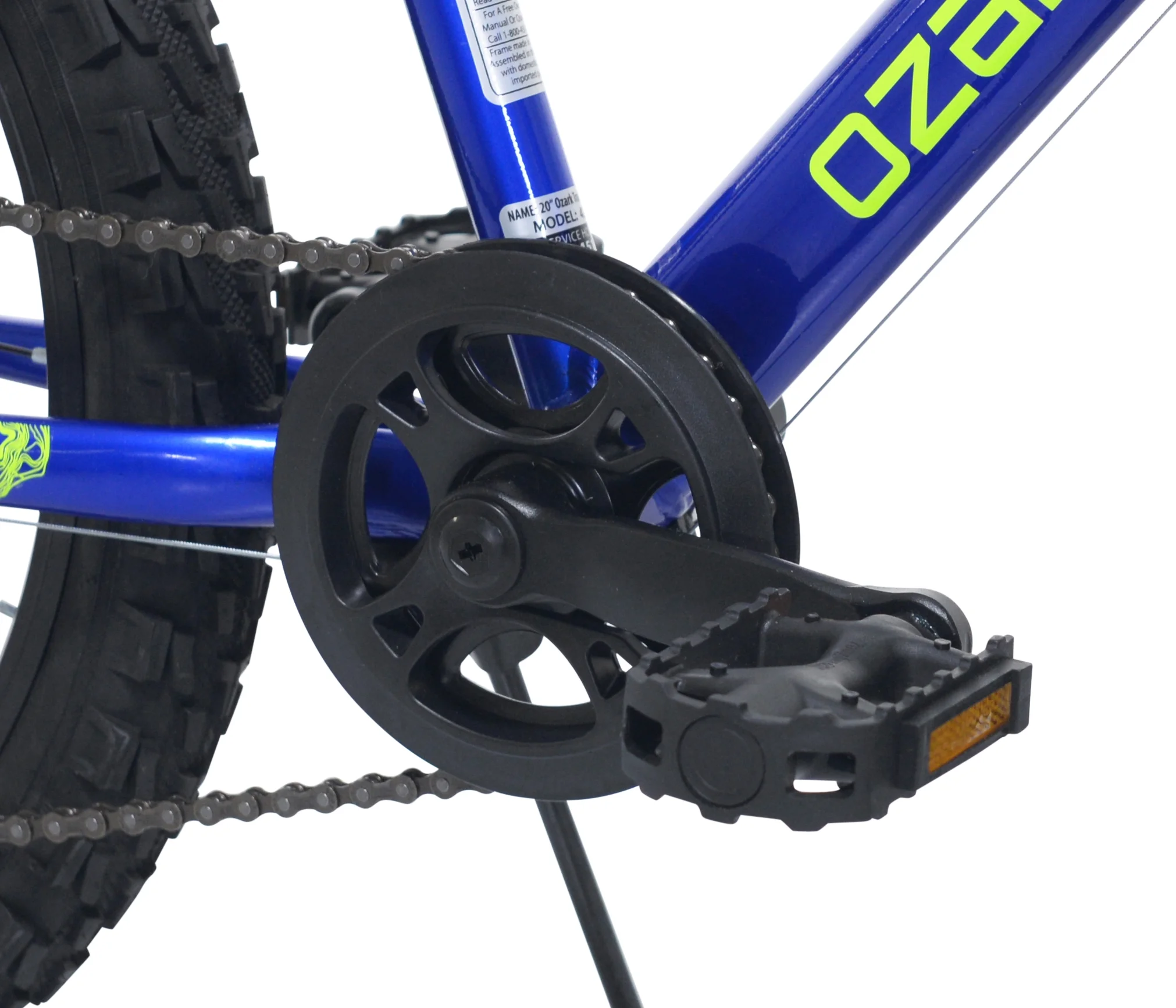 20" Vibe Mountain Bicycle, 7 Speed, Fits Riders 3'11"-4'4", Blue, Teen, Unisex - Image 8