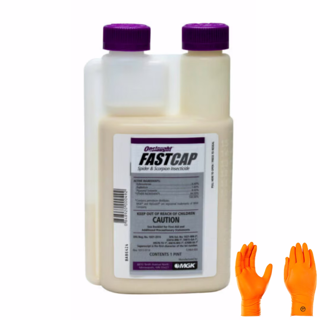 Onslaught Fast - Cap Spider & Scorpion 16 oz Insecticide - for Indoor/Outdoor Use, Long - Lasting Residual Control Against Scorpions, Spiders, and Other Insects