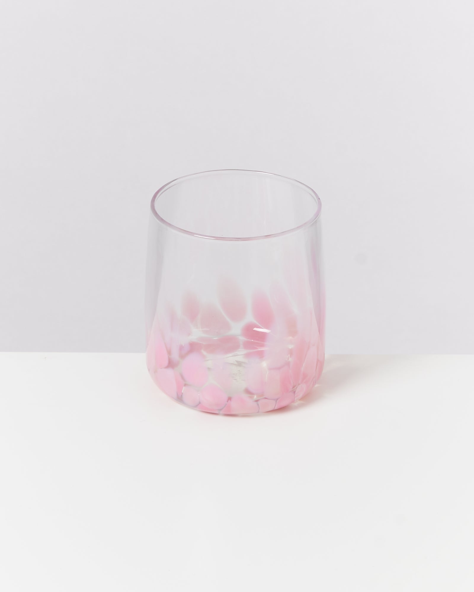 ALEGRIA - SMALL GLASS PINK SET OF 4