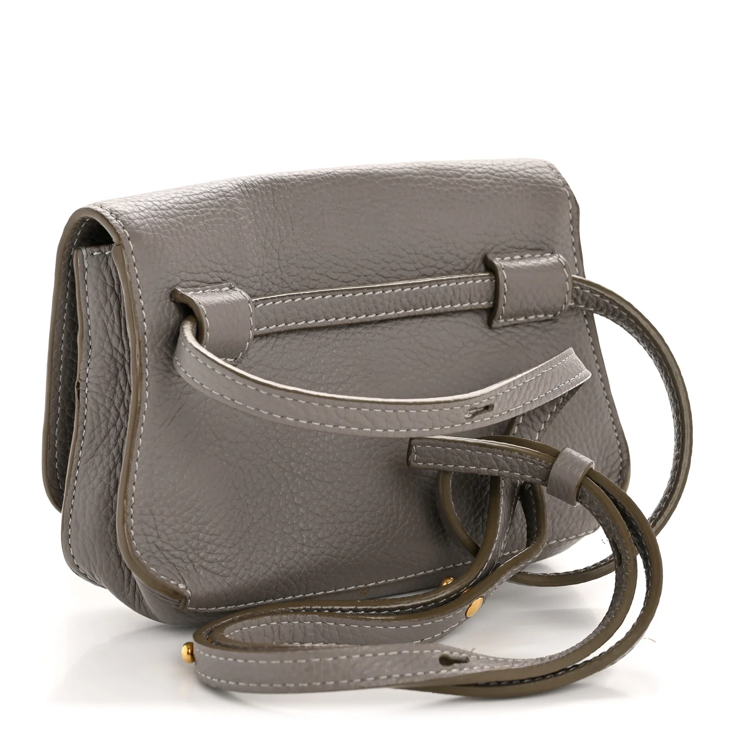 Calfskin Marcie Convertible Belt Bag Cashmere Grey