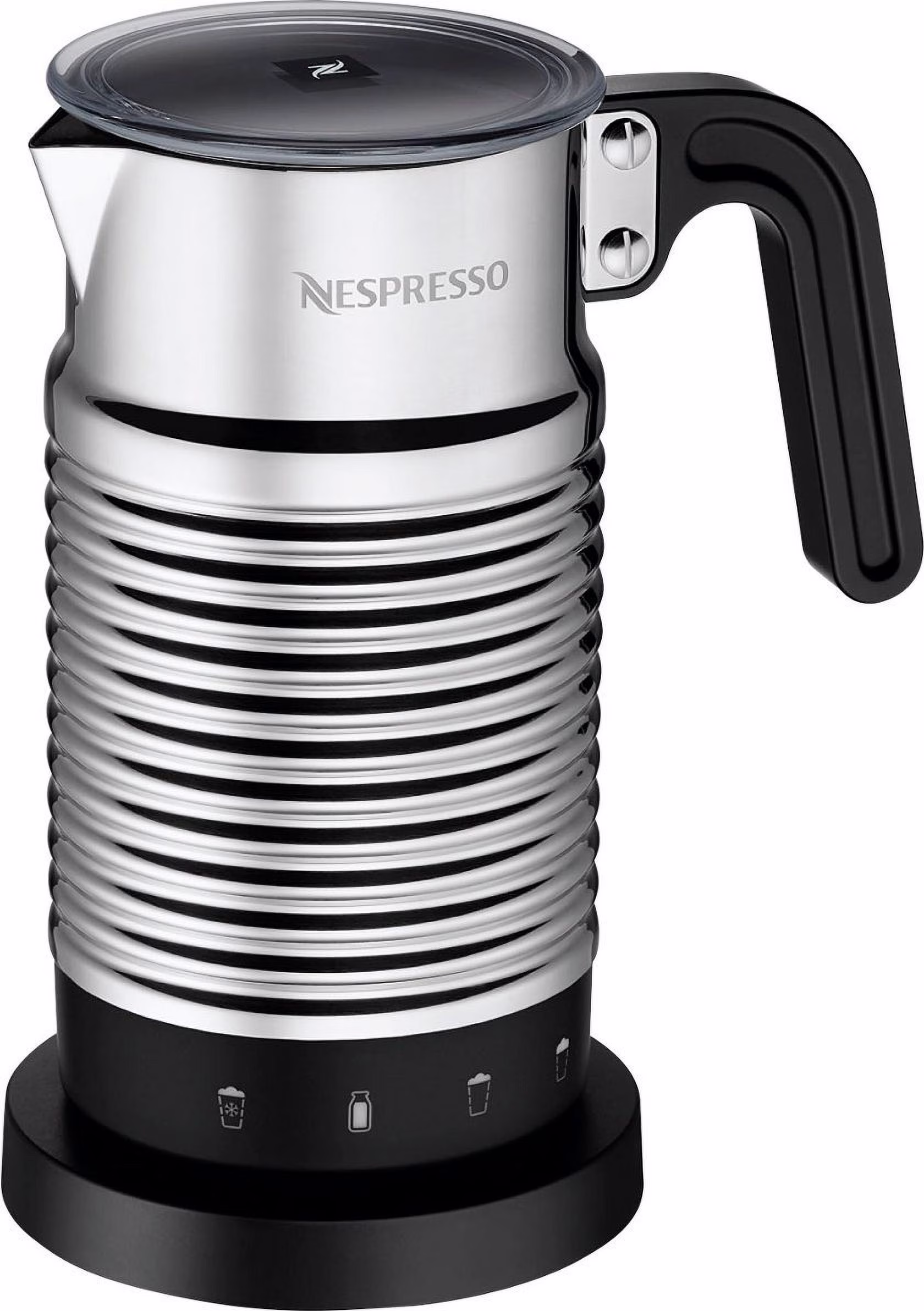 4 Milk Frother Stainless Steel