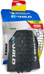 Pneu VTT Michelin E-Wild Rear Competition Line 29'' Plus Tubeless Ready Souple Skinwall Gravity Shield E-GUM-X E-Bike Ready — vue 2