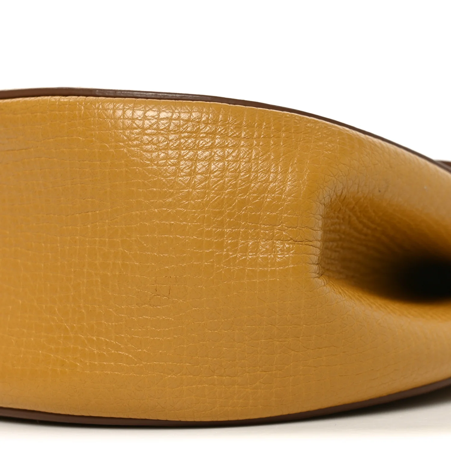 Palmellato Calfskin Rounded Belt Bag Butterscotch