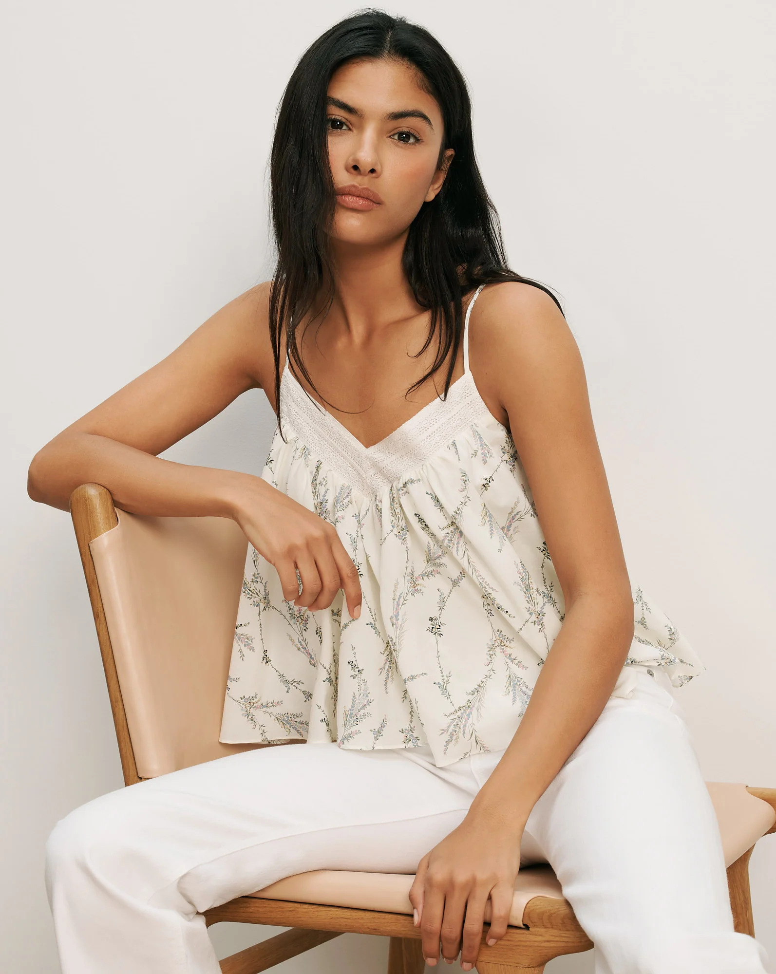Mariale Floral Tank Top