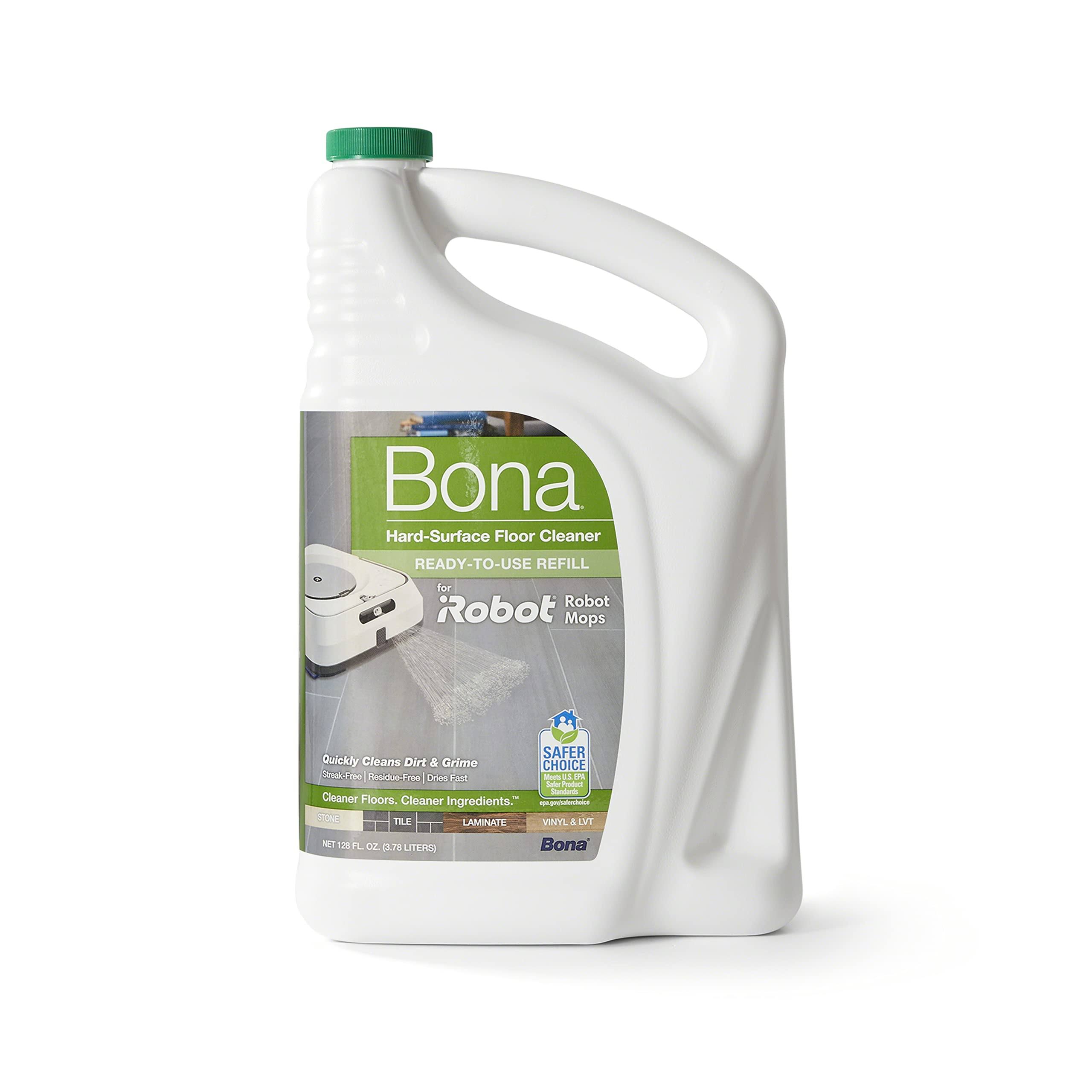 iRobot Braava Jet Hard Surface Cleaning Solution, Compatible with All Braava Robot Mops - Bona