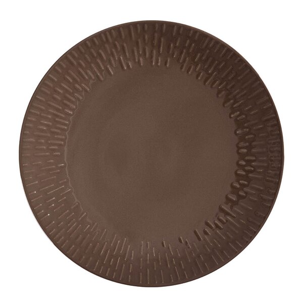 Confetti tallerken 24 cm Chocolate