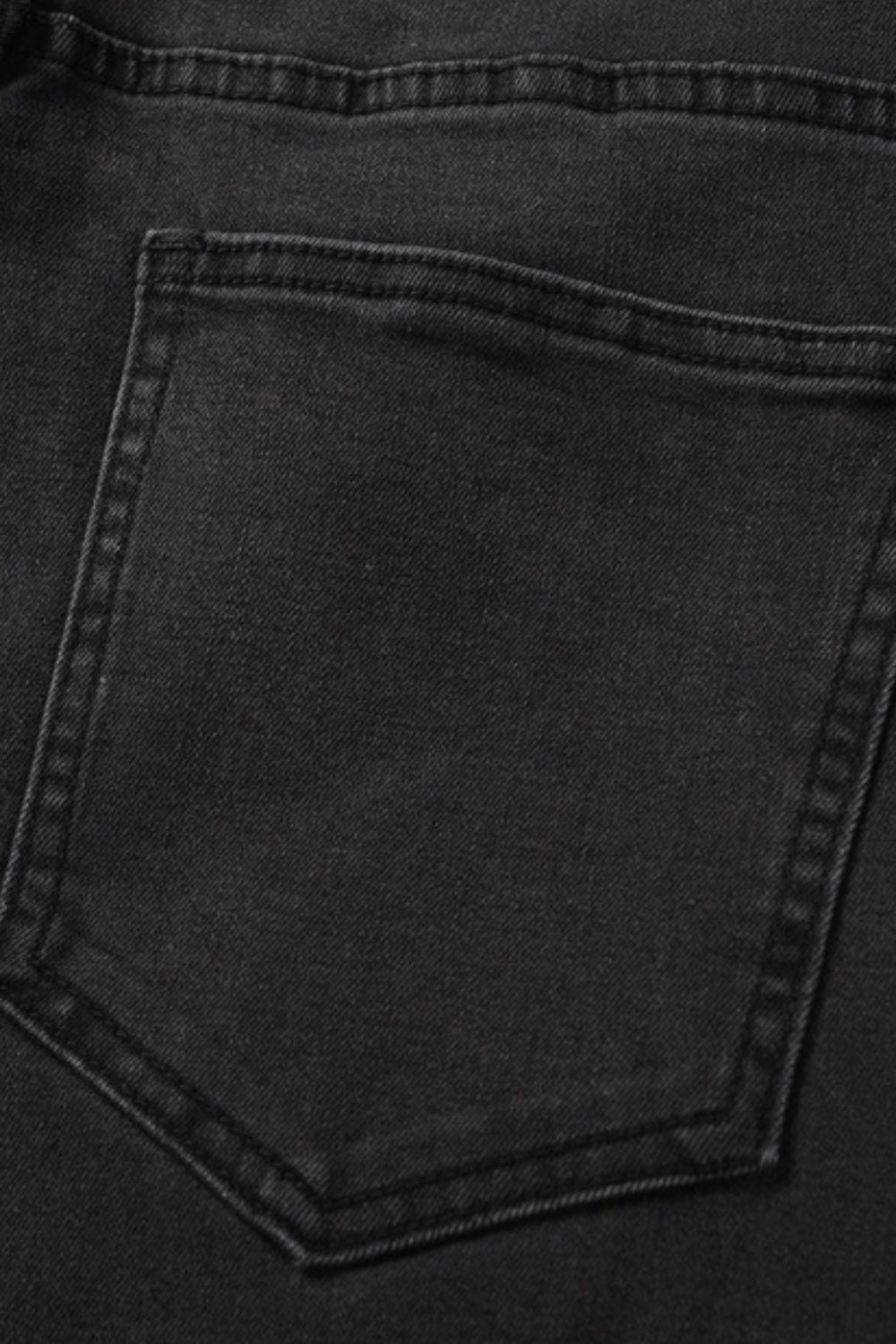 Men’s Washed Bootcut Jeans