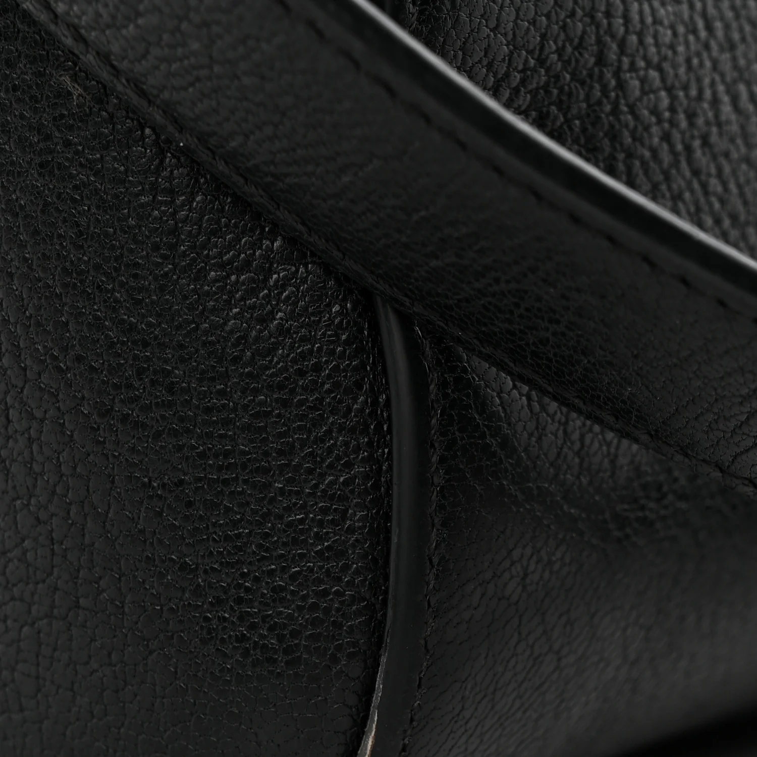 Sugar Goatskin Small Antigona Black