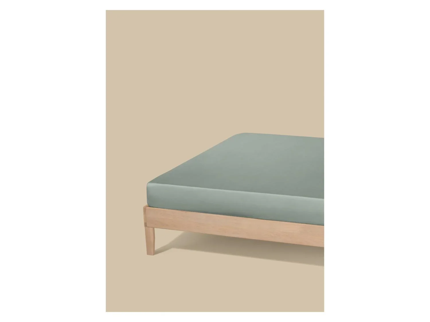 LIVARNO Drap-housse en satin, 140-160 x 200 cm
