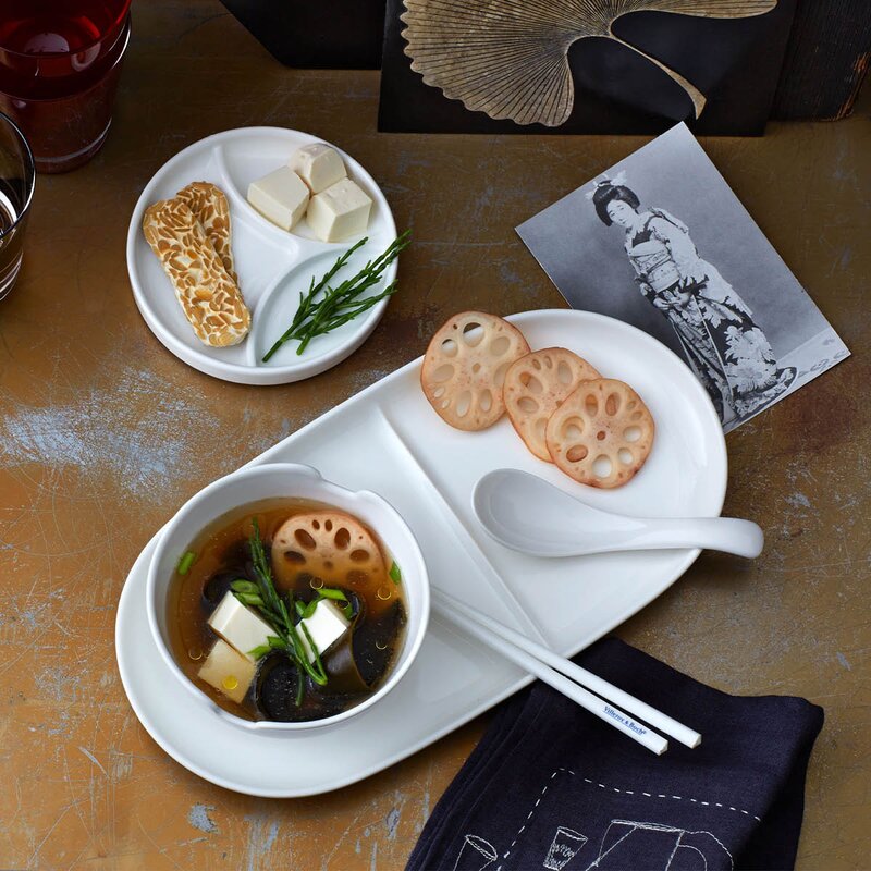 Soup Passion spisepinner 24 cm 2 stk hvit