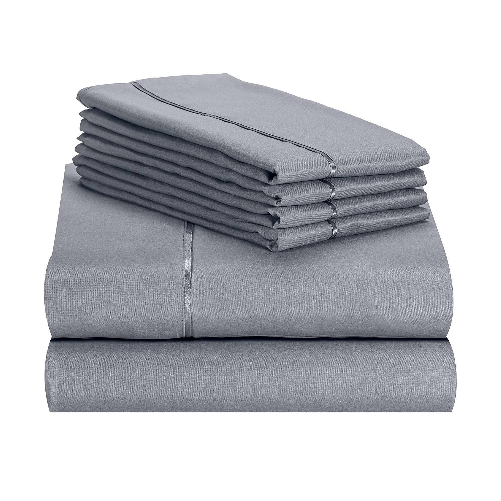 6 PC LuxClub Sheet Set Bamboo Sheets Deep Pockets 18