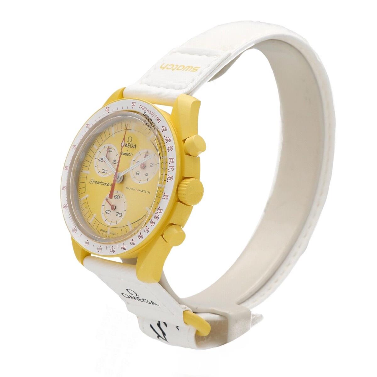 [Super Clone]Swatch x Omega SO33J100 Bioceramic Moonswatch Mission to the Sun