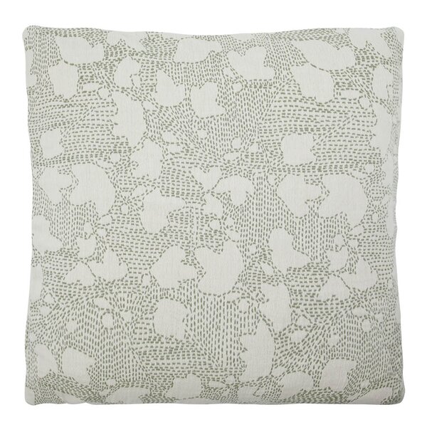 Mori putetrekk 50x50 cm off-white/khaki