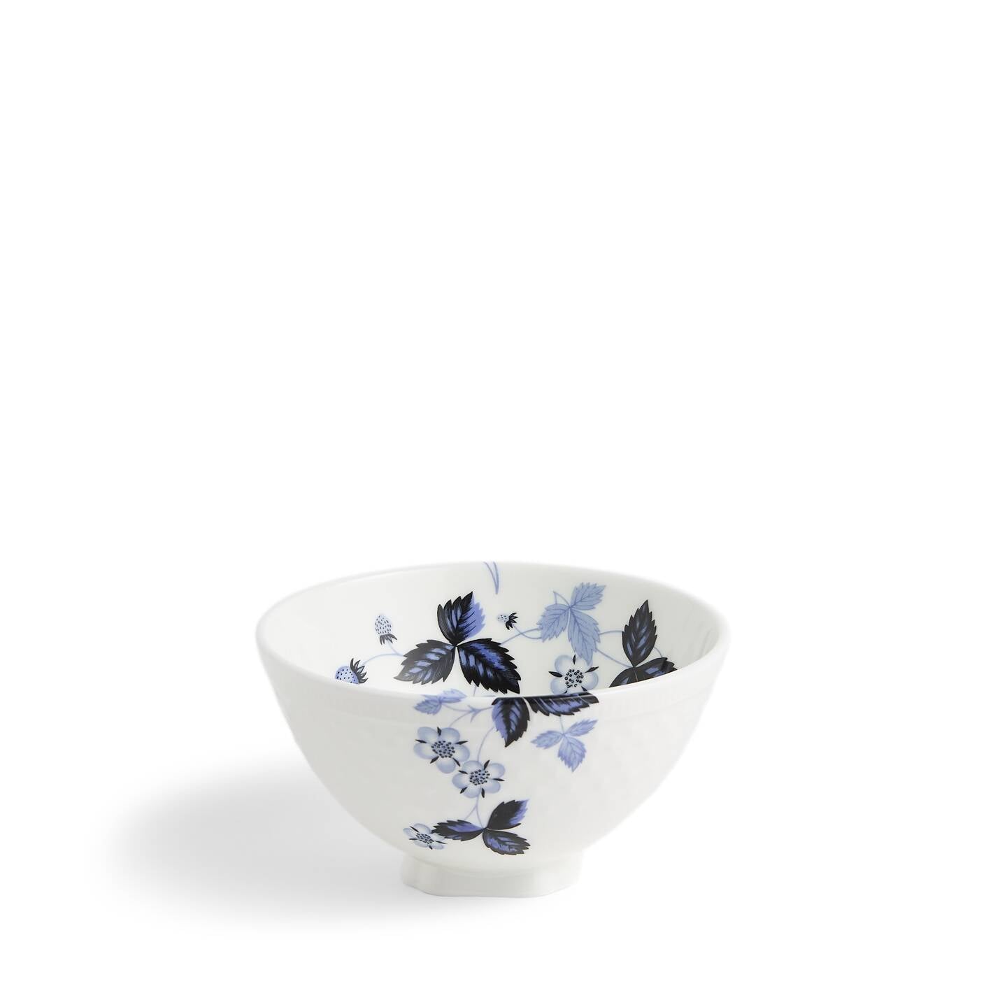 Wild Strawberry Inky Blue Small Rice Bowl