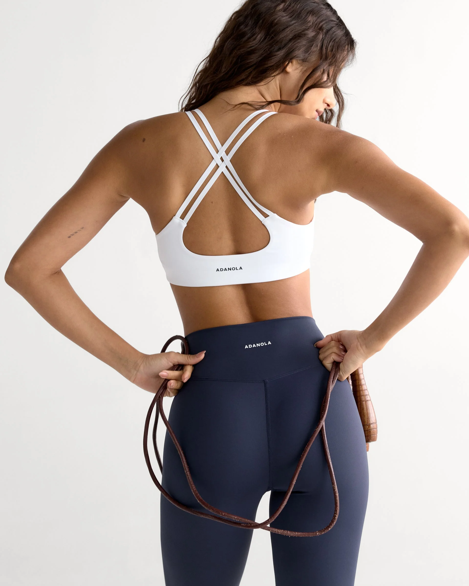 Ultimate Cross Back Bra - White