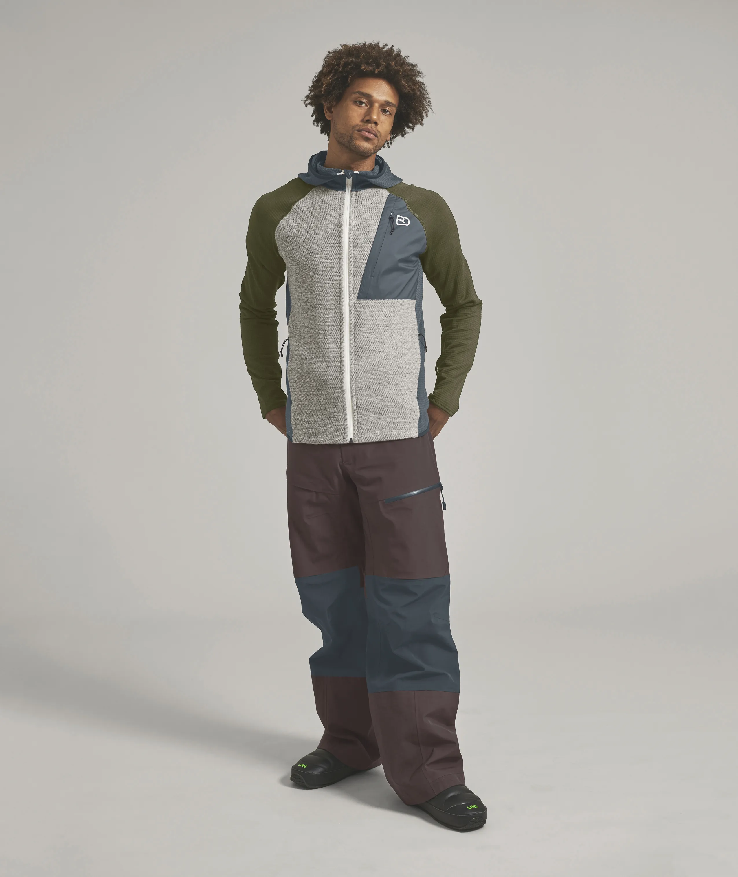 ORTOVOXR FLEECE GP CLASSIC KNIT HOODY