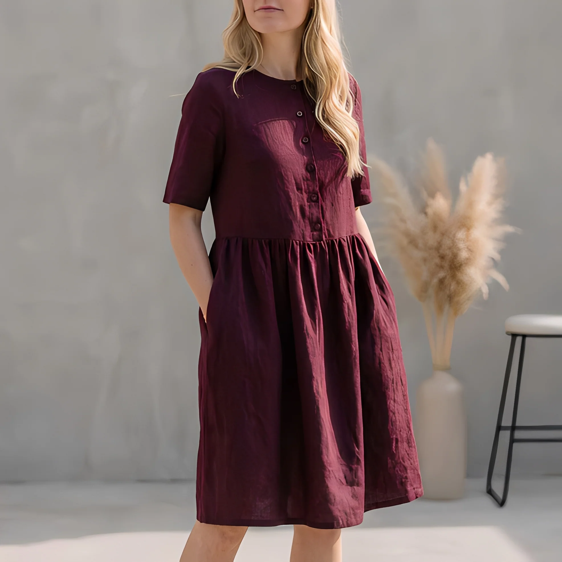 Angelene - Robe d'été chic et élégante pour femme