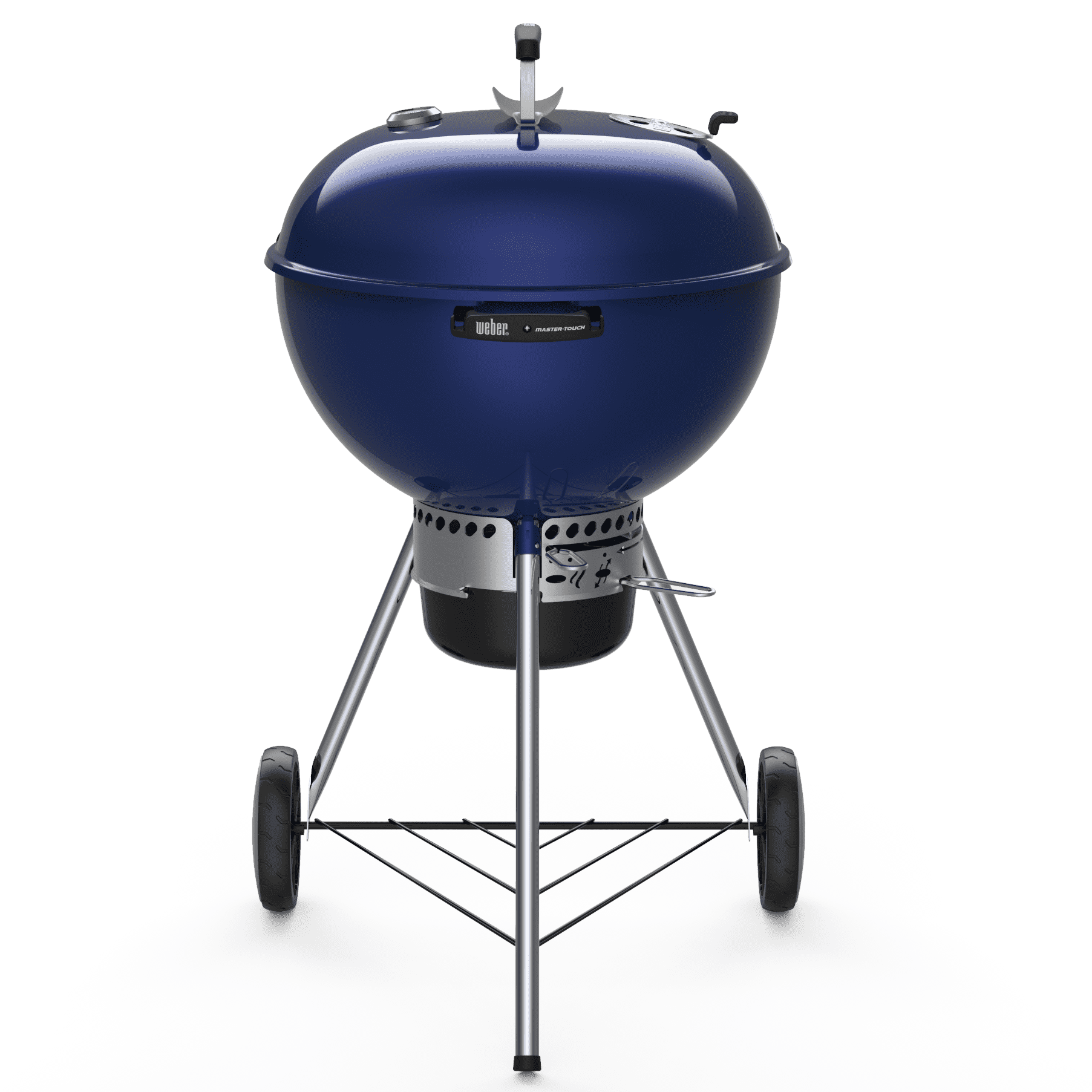 Weber Master Touch 22" Charcoal Grill, Deep Ocean Blue(Black) Image 7