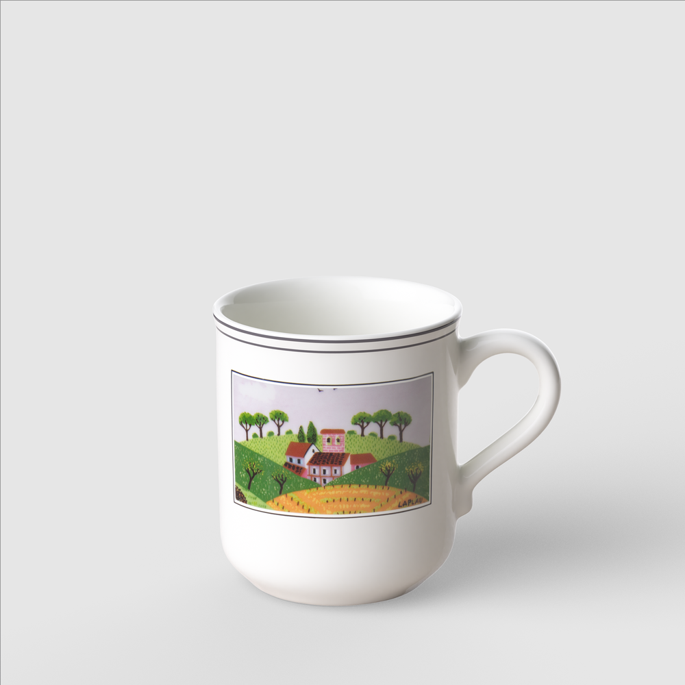 Design Naif Mug - Multi-colored, 9.2 oz, Premium Porcelain