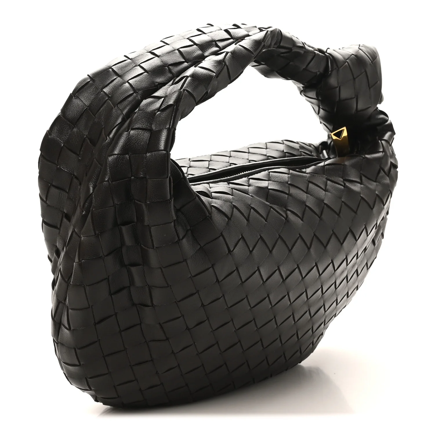 Nappa Intrecciato Teen Jodie Hobo Fondant